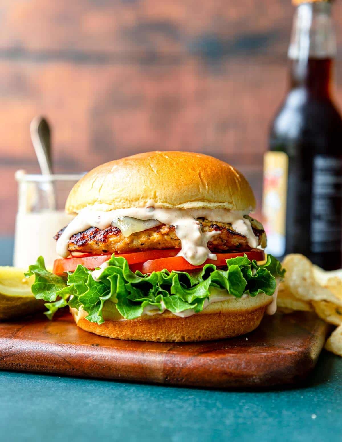 Grilled Chicken Burger